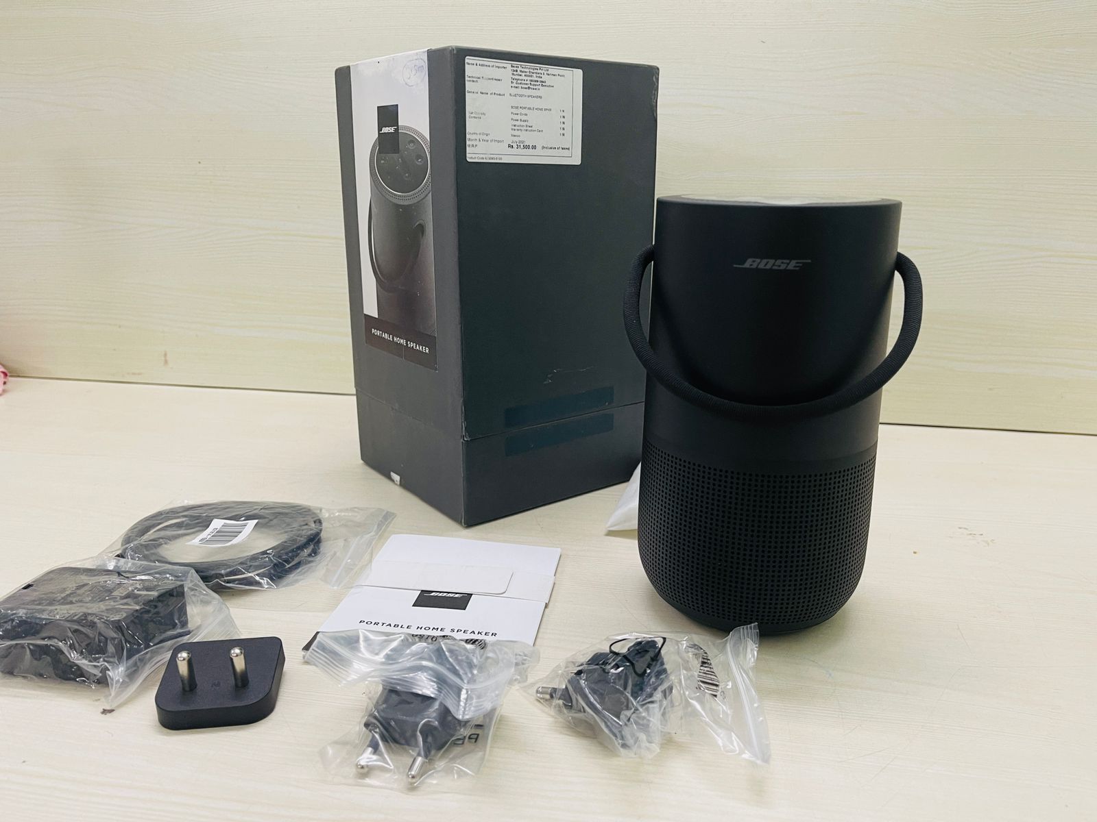 Bose Portable Smart Speaker - With Alexa Voice Control Built-In, Black