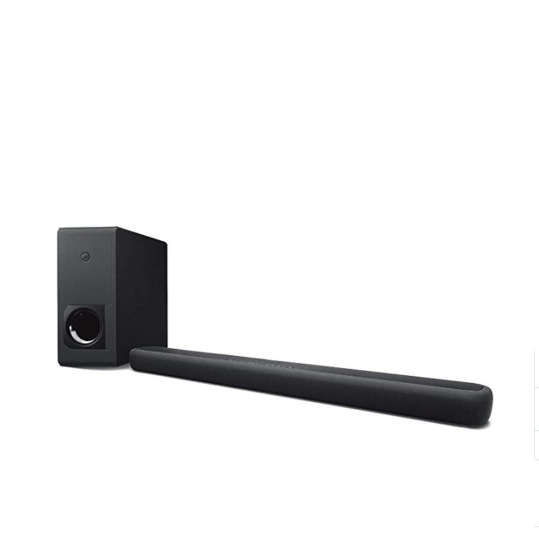 Soundbar with voice sales control