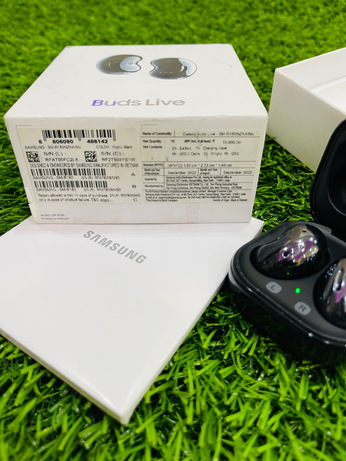 Samsung buds live online box