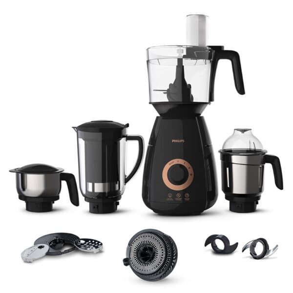 PHILIPS HL7707/01 Mixer Grinder + Food Processor, 3-in-1 750 Watt