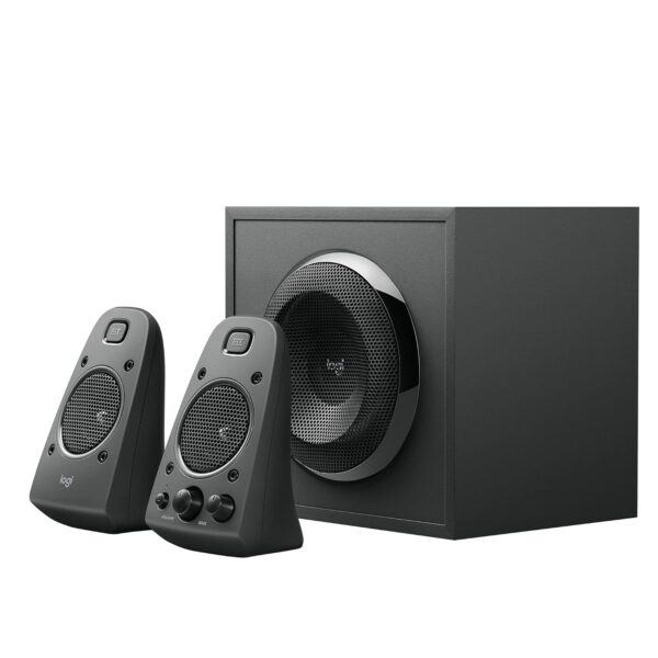 Logitech Z623 THX 400 Watt 2.1 Channel Wired Speaker (Black) - Open Box