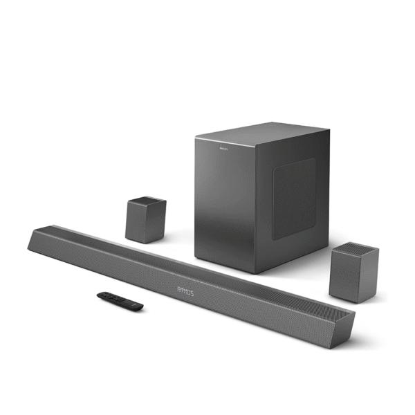PHILIPS Soundbar TAB8967 7.1 CH (5.1.2) 780 Watt with HDMI ARC, AI Voice Assistant, Dolby Atmos - Open Box