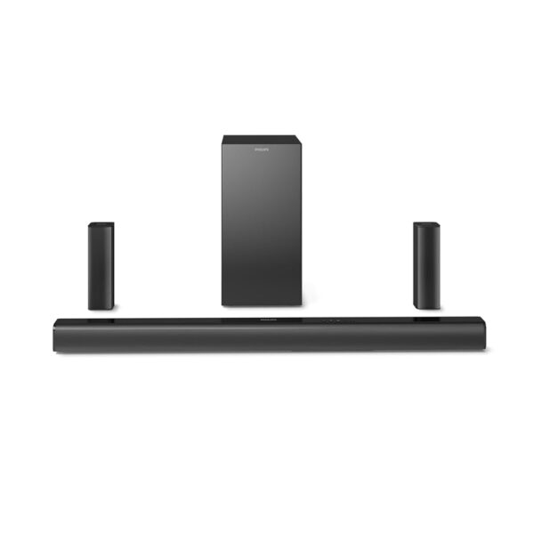 PHILIPS TAB4518 Soundbar: 5.1 CH 240W Wireless Subwoofer & 2 Rear Satellite Speakers - Open Box