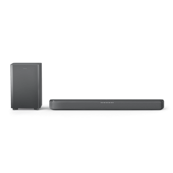 PHILIPS TAB5309 Soundbar: 2.1 CH, 240W Soundbar Wireless Subwoofer, Dolby & DTS 3D Virtual - Open Box