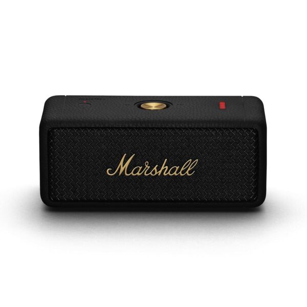 Marshall Emberton II 20 W Wireless Bluetooth Portable Outdoor Speaker (Black & Brass) - Sealed Pack