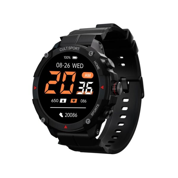 CULTSPORT Ranger Xr 1.43" Amoled Outdoor Rugged Smartwatch for Men - Open Box