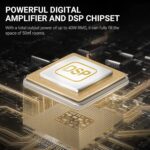 Edifier QD35 Tabletop Bluetooth Speaker, Hi-Res Audio Wireless Certified Computer 35W- Black (Open Box) - Image 5