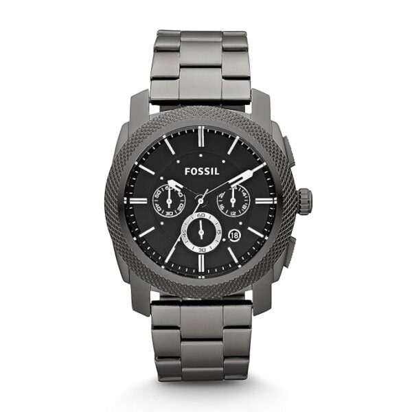 Fossil Machine Chronograph Black Dial Men's Watch-FS4662 - Open Box