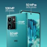 HMD Skyline 5G | 108 MP OIS + 50MP Tele + 13MP Ultra Wide Rear Camera (Blue Topaz) - Open Box - Image 2