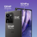 HMD Skyline 5G | 108 MP OIS + 50MP Tele + 13MP Ultra Wide Rear Camera (Twisted Black) - Open Box - Image 3