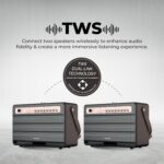 AIWA MI-X450 Pro Enigma high Efficiency Audio with Retro Styling, Rose Gold - Open Box - Image 5