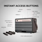 AIWA MI-X450 Pro Enigma high Efficiency Audio with Retro Styling, Rose Gold - Open Box - Image 6