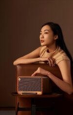 Edifier D32 Tabletop Wireless Speaker (Brown) - Open Box - Image 9