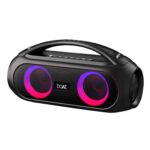 boAt Partypal 50 20W Bluetooth, Wireless, Auxiliary, USB, Fm Speaker (Knight Black) - Open Box