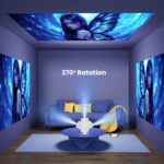 WZATCO Yuva Go Pro Native 1080P Android 13.0 Smart Projector - Open Box - Image 8