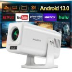 WZATCO Yuva Go Pro Native 1080P Android 13.0 Smart Projector - Open Box - Image 2