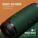 boAt Stone 1500 40W Portable Wireless Speaker with Roaring Sound, Dual EQs, Type-C Charging, Up to 8H Playback & IPX6 Water & Splash Resistance(Army Green) - Open Box - Image 2