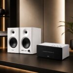Edifier Mr4 Powered Studio Monitor 42w RMS + Edifier D12 Desktop Stereo Speaker 70w RMS (White) - Open Box - Image 10