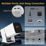 WZATCO Yuva Go Plus, 1080P Native Projector 4K Ultra HD - Open Box - Image 5