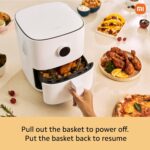 XIAOMI MAF02 Smart Technology, 90% Less Fat, 7 Preset menus, 4-5 people Air Fryer (3.5 L) - SEALED PACK - Image 9