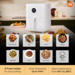 XIAOMI MAF02 Smart Technology, 90% Less Fat, 7 Preset menus, 4-5 people Air Fryer (3.5 L) - SEALED PACK - Image 4