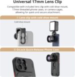 ULANZI CL-003 Phone Macro Lens, HD 75mm Phone Camera Lens for 17mm Thread, Compatible with iPhone Samsung Smartphone - Open Box - Image 4