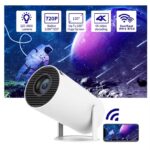 Technoview Smart LED Projector, 720p HD Native, Android 11 OS, OTT Apps (Netflix, Prime Video, Hotstar) - Open Box - Image 2