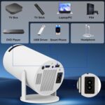 Punnkk HY300 Freestyle 4500 Im 1080P Android12 WiFi6 BT5.0 4K 2K HD180 Degre Rotation AutoKeystone 1GB/16GBHY300 Freestyle 4500 Im 1080P Android12 WiFi6 BT5.0 4K 2K HD180 Degre Rotation AutoKeystone 1GB/16GB - Open Box - Image 4