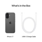 Apple iPhone 17 256 GB: 15.93 cm (6.3″) Display with Promotion, A19 Chip, Center Stage Front Camera for Smarter Group Selfies, Improved Scratch Resistance, All-Day Battery Life; Black (Non Activated) - Image 5