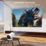 Technoview Smart LED Projector, 720p HD Native, Android 11 OS, OTT Apps (Netflix, Prime Video, Hotstar) - Open Box - Image 4