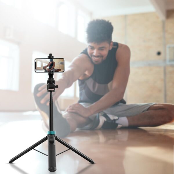 SKYVIK SIGNIPOD 1.75 metre Selfie Stick/Tripod Sturdy Stand with Blutooth Remote for Selfie/Video - Sealed Pack