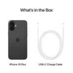 Apple iPhone 16 Plus 128 GB: 5G Mobile Phone with Camera Control, A18 Chip Works with AirPods; Black - Sealed Pack - Image 6