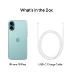 Apple iPhone 16 Plus 256 GB: 5G Mobile Phone with Camera Control, A18 Chip Works with AirPods; Teal - Open Box - Image 6