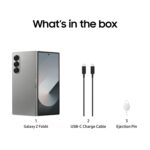 Galaxy Z Fold6 5G Mobile with Galaxy AI (Silver Shadow, 12GB RAM, 256GB Storage), 50MP High-Resolution Camera - Open Box - Image 8