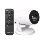 Cadlec LiteBeam X1 Smart 4K LED Projector | Android 13, 720p, 408 Lumens, 1500:1 Contrast, Manual Focus/Automatic Keystone, OTT Apps - Open Box - Image 3