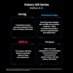 Samsung Galaxy S25 5G (12GB RAM + 256GB Storage) Navy - Open Box - Image 3