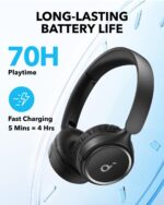 soundcore by Anker H30i Wireless On-Ear Headphones - Image 3