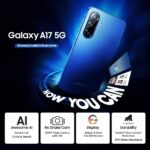 Samsung Galaxy A17 5G (Blue, 8GB RAM, 256GB Storage) | 50 MP No Shake Camera | Gemini Live | Circle to Search | Super AMOLED | Corning Gorilla Glass V - Open Box - Image 2