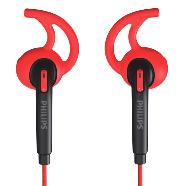 Philips TAA1009RD/94 in-Ear Sports Wired Earphones with Mic - Sealed Pack