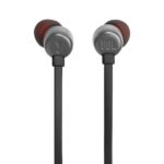 JBL Tune 310 Wired in Ear Type C Headphones, Hi-Res Audio with Digital-to-Analog Converter, 3-Button EQ Preset Remote with Microphone, Tangle-Free Flat Cable, Compatible with USB-C Devices (Black) - Sealed Pack - Image 2