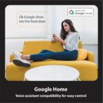CP PLUS EZ-M32T 3MP 4G Full HD Smart CCTV Camera for Home Outdoor | CTC Cyber Secure Tech | Night Vision | Human Detection | 2-Way Audio View & Talk | H.265 | Micro SD Card 256GB | Alexa & OK Google - Open Box - Image 9