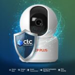 CP PLUS CP-E45Q 4MP Quad HD Smart Wi-Fi CCTV Camera for Home | 360° Pan & Tilt | CTC Cyber Secure Tech | View & Talk | Smart Detection Suite | IR Night Vision | Cloud Recording | Support OK Google | - Open Box - Image 5