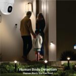 CP PLUS CP-Z45Q 4MP Quad HD Wi-Fi CCTV Camera for Outdoor | 360° Pan & Tilt | Full-Color Night Vision | CTC Cyber Secure Tech | Smart Detection Suite | View & Talk | OK Google | Cloud Recording | - Sealed Pack  - Image 9