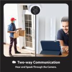 CP PLUS EZ-M32T 3MP 4G Full HD Smart CCTV Camera for Home Outdoor | CTC Cyber Secure Tech | Night Vision | Human Detection | 2-Way Audio View & Talk | H.265 | Micro SD Card 256GB | Alexa & OK Google - Open Box - Image 7