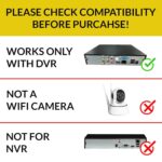 CP Plus TC24PL3 2.4MP IR Wired Bullet Outdoor Camera CP-URC-Compatible with DVR only | 3.6mm Lens | 30 Meter Black & White Night Vision | IP67 | Analog HD CCTV Camera - Open Box - Image 2