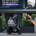 CP Plus 4MP Dual Light Dome Indoor IP Camera | Full HD 2688×1520 | Dual Light Night Vision (IR + Warm Light 30m) | Built-in Mic & Speaker | PoE, IP67 Weatherproof [CP-UNC-DA41L3B-D-LQ] - Sealed Pack - Image 5