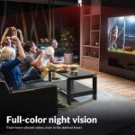 CP PLUS EZ-P31 3MP Smart Wi-fi CCTV Camera | 360° & Full HD Home Security | Full Color Night Vision | 2-Way Talk | Advanced Motion Tracking | SD Card Support (Upto 256GB) | IR Distance 20Mtr | - Sealed Pack  - Image 3
