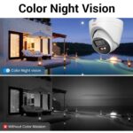 CP Plus 4MP Dual Light Dome Indoor IP Camera | Full HD 2688×1520 | Dual Light Night Vision (IR + Warm Light 30m) | Built-in Mic & Speaker | PoE, IP67 Weatherproof [CP-UNC-DA41L3B-D-LQ] - Sealed Pack - Image 4
