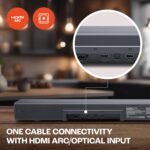 JBL Cinema SB510, Dolby Audio Soundbar with Built-in Subwoofer for Deep Bass, 3.1 Channel with Racetrack Drivers, Center Channel for Superior Voice Clarity, HDMI ARC, BT & Optical Connectivity (200W) - Open Box - Image 7