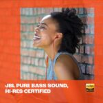 JBL Tune 310 Wired in Ear Type C Headphones, Hi-Res Audio with Digital-to-Analog Converter, 3-Button EQ Preset Remote with Microphone, Tangle-Free Flat Cable, Compatible with USB-C Devices (Black) - Sealed Pack - Image 5